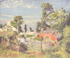 WALES. The Village. Angle, Pembrokeshire 1939 old vintage print picture