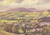 SCOTLAND. The Country Town. Dingwall, Ross-shire 1939 old vintage print