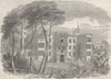 KENT. Charlton House 1850 old antique vintage print picture