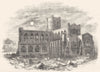 CHESHIRE. Chester Cathedral 1850 old antique vintage print picture