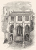 WALES. North Wales. St Winefred's Well, Holywell 1850 old antique print