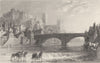DURHAM. Durham (Allom)  1832 old antique vintage print picture