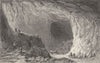 CUMBRIA. Thrang Crag Slate Quarry, Great Langdale, Westmorland (Allom)  1832