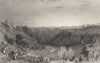 NORTHUMBERLAND. Jesmond Dene, near Newcastle, Northumberland (Allom)  1832