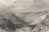 CUMBRIA. Small-Water Tarn, from Nanbield, Looking Into Mardale (Allom)  1832