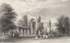 CUMBRIA. Calder Abbey, Cumberland 1832 old antique vintage print picture