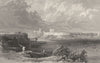 CUMBRIA. Carlisle (Allom)  1832 old antique vintage print picture