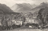 CUMBRIA. Ambleside, Westmorland 1832 old antique vintage print picture