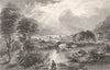 CUMBRIA. Goldrill Beck & Ullswater, Cumberland 1832 antique print picture