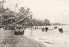 MELANESIA. Melanesia. The Landing of the Duk-Duk;  1900 old antique print
