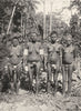 MELANESIA. Melanesia. Festival Attire;  1900 old antique vintage print picture