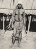 MELANESIA. Melanesia. Widow in Half-Mourning costume;  1900 old antique print