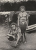 MELANESIA. Melanesia. A Young married couple from Siar;  1900 old print