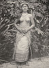 MICRONESIA. Fiji. A Mat-dress, Marshall Islands;  1900 old antique print
