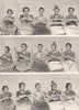 POLYNESIA. Polynesia. A Sitting dance; A Samoan Taupou 1900 old antique print