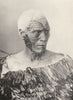POLYNESIA. Polynesia. A Maori chief of the old school; Face tattoo 1900 print