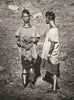 BURMA. Burma. Padaung women; neck-rings 1900 old antique vintage print picture
