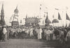 BURMA. Burma. A Funeral procession;  1900 old antique vintage print picture
