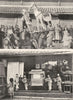 CHINA. A Funeral procession; horse with a paper groom and a sedan-chair 1900