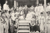 KOREA. Korean. A Korean wedding; twelve to fifteen years, arranged 1900 print