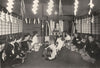 JAPAN. Japan. A Modern Shinto marriage service performed in a house;  1900