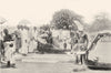 INDIA. Southern India. The Corpse ready for cremation;  1900 old antique print