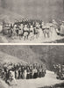 INDIA. Churahi dances, Chamba; Northern India 1900 old antique print picture
