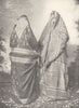 SYRIA. Syrian Women; Moslem. Izar mandeel 1900 old antique print picture