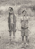 PHILIPPINES. Ifugaos of Northern Luzon in wedding dress; A feast 1900 print