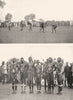 SUDAN. The Southern Sudan. Nubas Wrestling; both men and women take part 1900
