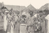 SIERRA LEONE. Sehgura players, Sierra Leone;  1900 old antique print picture
