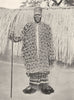 WEST AFRICA. A Chief, Jukun Tribe; Wukari; south of Benue district 1900 print