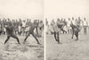 W AFRICA. Hausa Sports; Wrestling harvest time secures crop gathering 1900