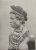 WEST AFRICA. A Cross river woman;  1900 old antique vintage print picture