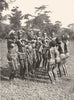 KENYA. A Ceremonial Dance, Taveta district; near Mount Kilimanjaro 1900 print