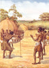 EAST AFRICA. A Swazie witch-doctor;believe illness & death are due to magic 1900