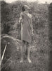 EAST AFRICA. A Dorobo spitting as a sign of devotion;  1900 old antique print