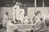 MADAGASCAR. Natives Gambling; Malagasy Sakalava 1900 old antique print picture