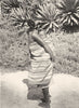 MADAGASCAR. A Malagasy woman carrying her baby on her back. Sling 1900 print