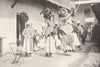 PERU. Dance of the Quechua Indians; sacred feasts 1900 old antique print