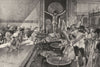 BELLEGUARDO. Good Friday custom. Vote Christ representative-cross hung neck 1900