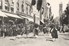 BELGIUM. The procession of the holy Blood, Bruges;  1900 old antique print