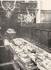 LONDON. Fish Harvest, St Magnus the Martyr;  1900 old antique print picture