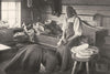 FINLAND. Bride bows Mother in Law;MC throws Copper money symbol buying land 1900