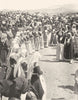 GREECE. An Easter dance, Megara;  1900 old antique vintage print picture
