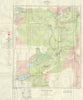 CANADA. Michipicoten Area Algoma district Ontario. Geology 1926 old map