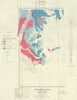 BRITISH COLUMBIA. Stewart sheet (west half) Cassiar district. Geology 1929 map