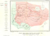 BRITISH COLUMBIA. Vein mines Juniper creek Rocher Deboule range geology 1919 map