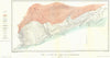 CANADA. Rosevale oil-shale area Albert county New Brunswick. Geological 1922 map