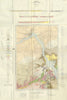 CANADA. Moncton Westmorland and Albert counties New Brunswick. Geology 1922 map